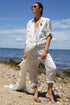 Silk Habotai Tyler Drop Crotch Pant Vacances